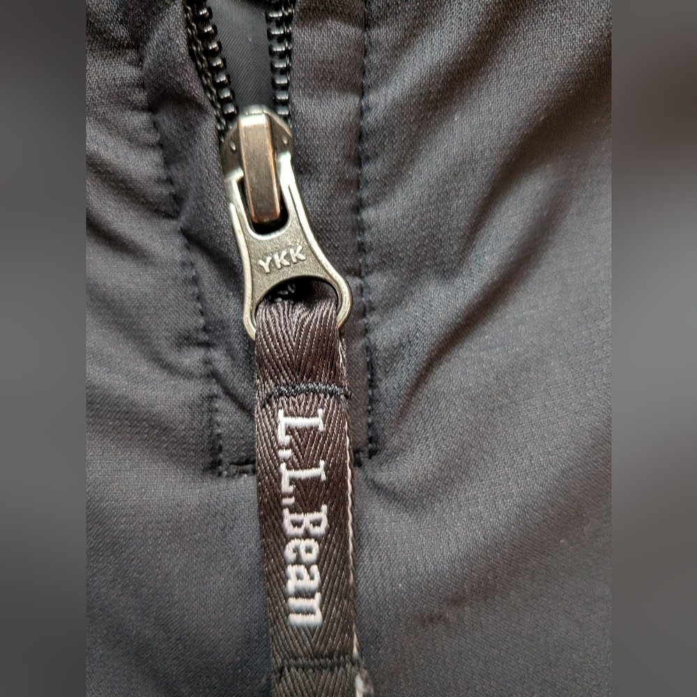 L.L. Bean Black Cold Buster Bib Snowpants - Picture 6 of 7